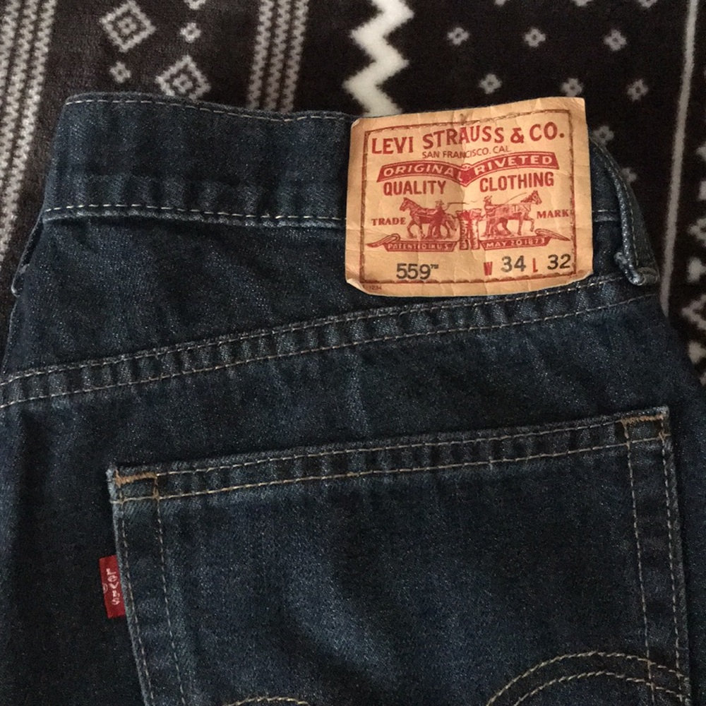 MENS RELAXED STRAIGHT LEVI’S